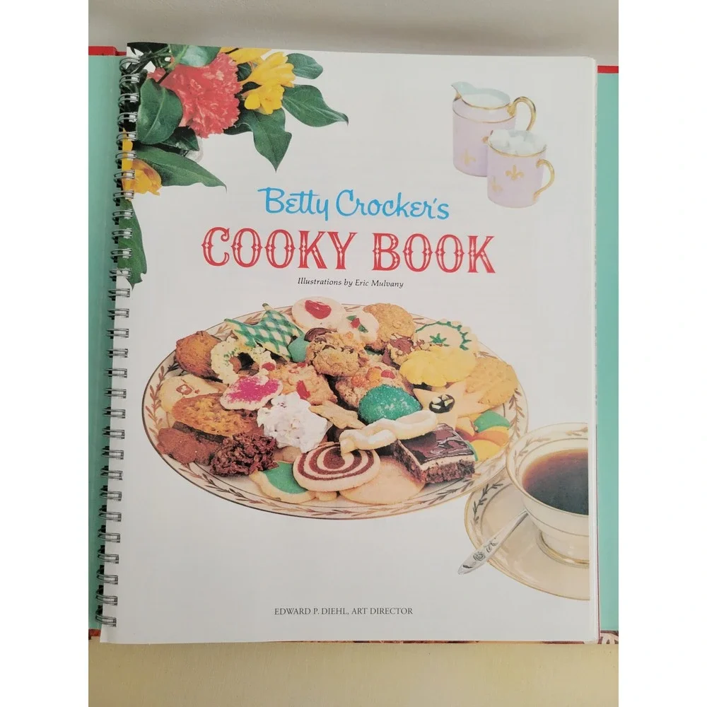 Betty Crocker's Cooky Book 2002 Facsimile Edition Spiral Hardcover Cookie